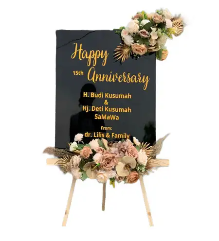 Papan Bunga Akrilik Dologan